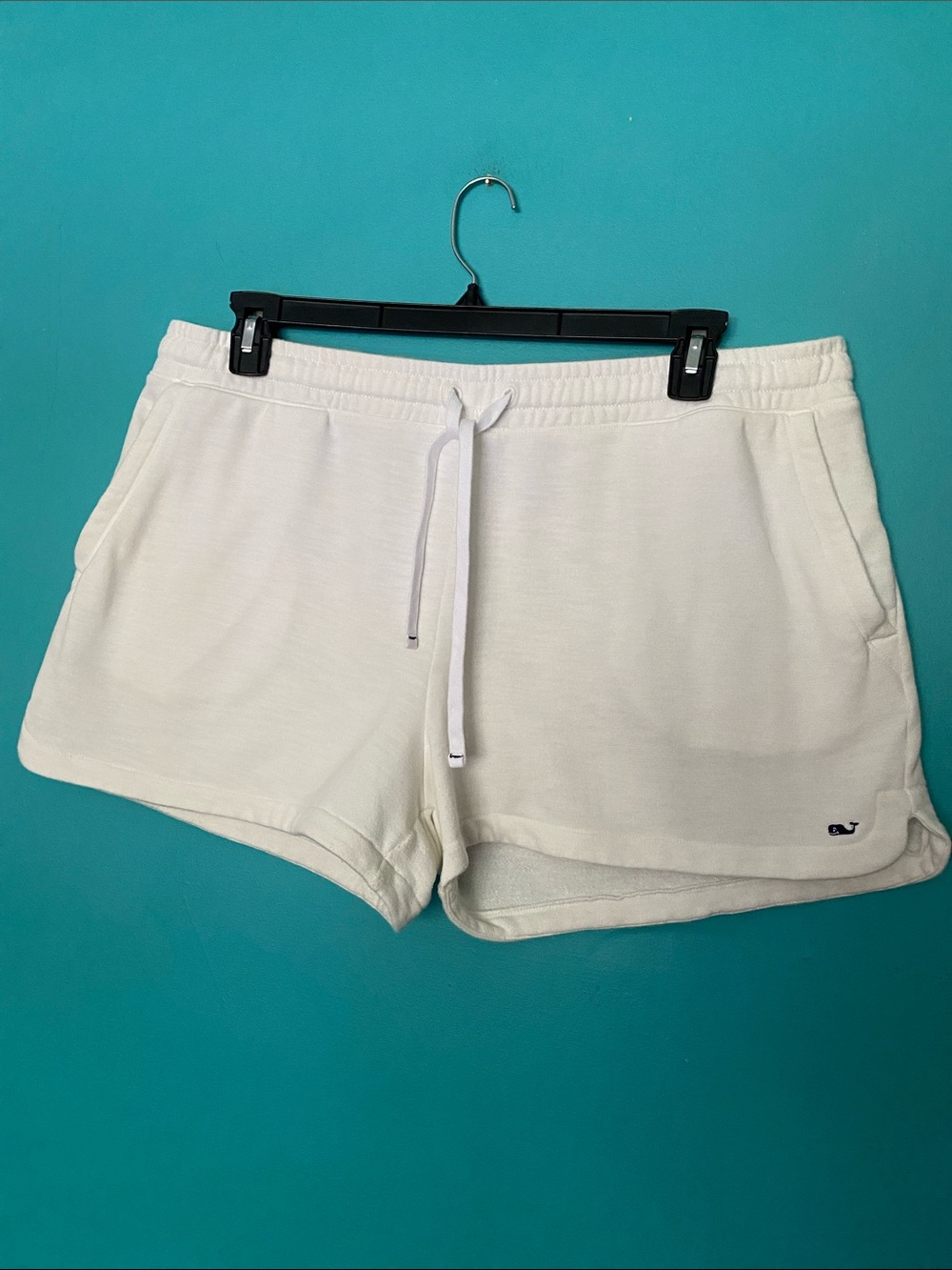 Vineyard Vines White Women's Athletic Drawstring Shorts XL